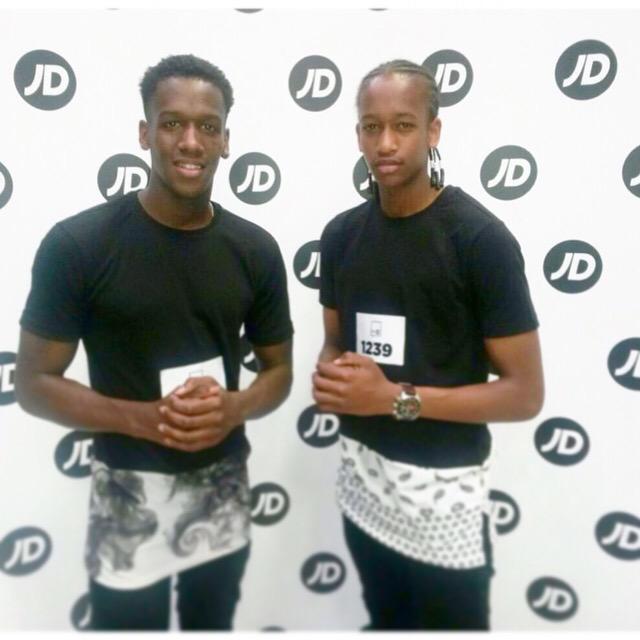 RuLandim's tweet photo. Me and Brother again #casting #FaceOfJD #FaceofJD2015 #JD #Danceoff #winner #Puma #Manchester @JDsportsfashion http://t.co/eNGHoAXnNs