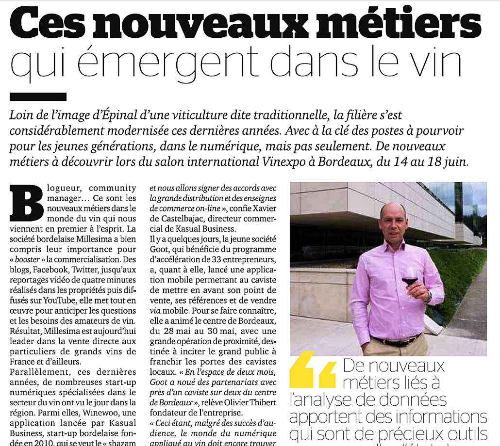 MDEEBORDEAUX's tweet image. Ces nouveaux #métiers qui émergent dans le #vin + entreprendre à #Bordeaux bit.ly/1SQ5mtc #Vinexpo