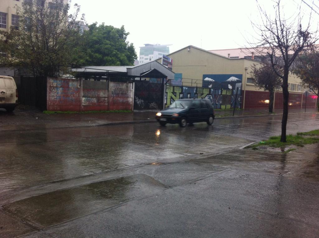 Continúan las lluvias en #Temuco y la #Araucanía,y se extenderán hasta el fin de semana.