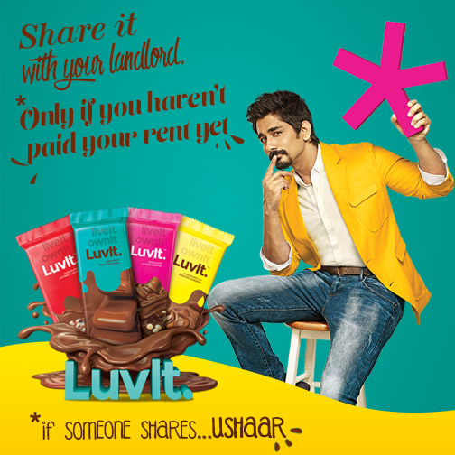 LuvIt on X: LuvIt chocolates If someone shares, ushaar*!   / X