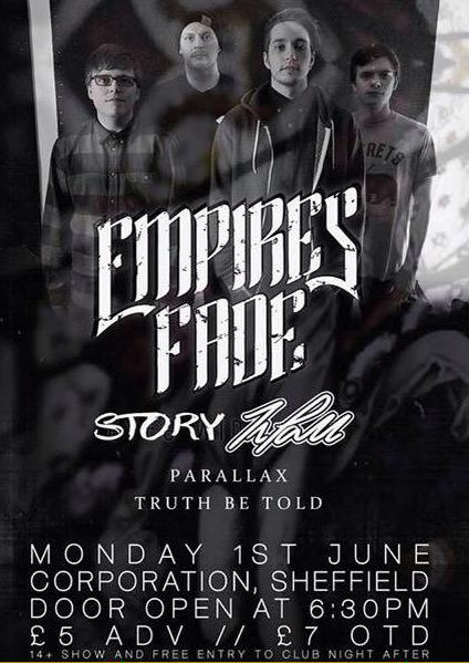 DeadShotPromo's tweet photo. @EmpiresFade tonight. Who's around? #corp #sheffield #empiresfade http://t.co/SrCP7tr5eM