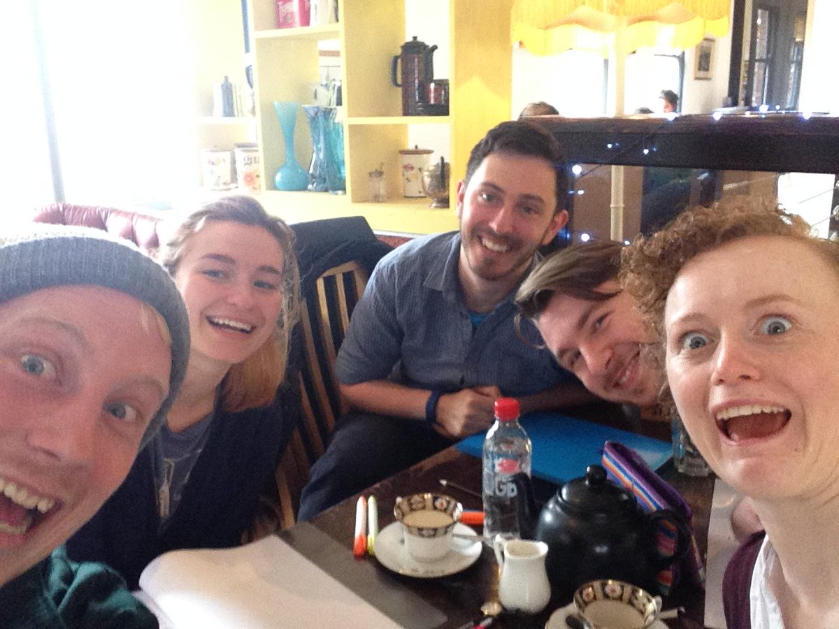 ScuffleboxTC's tweet image. Introducing Stuart Reid @Stu_pefies (Claudius), Edward Spence @Edward_Spence_ (Hamlet), joining us for #HamletCafe