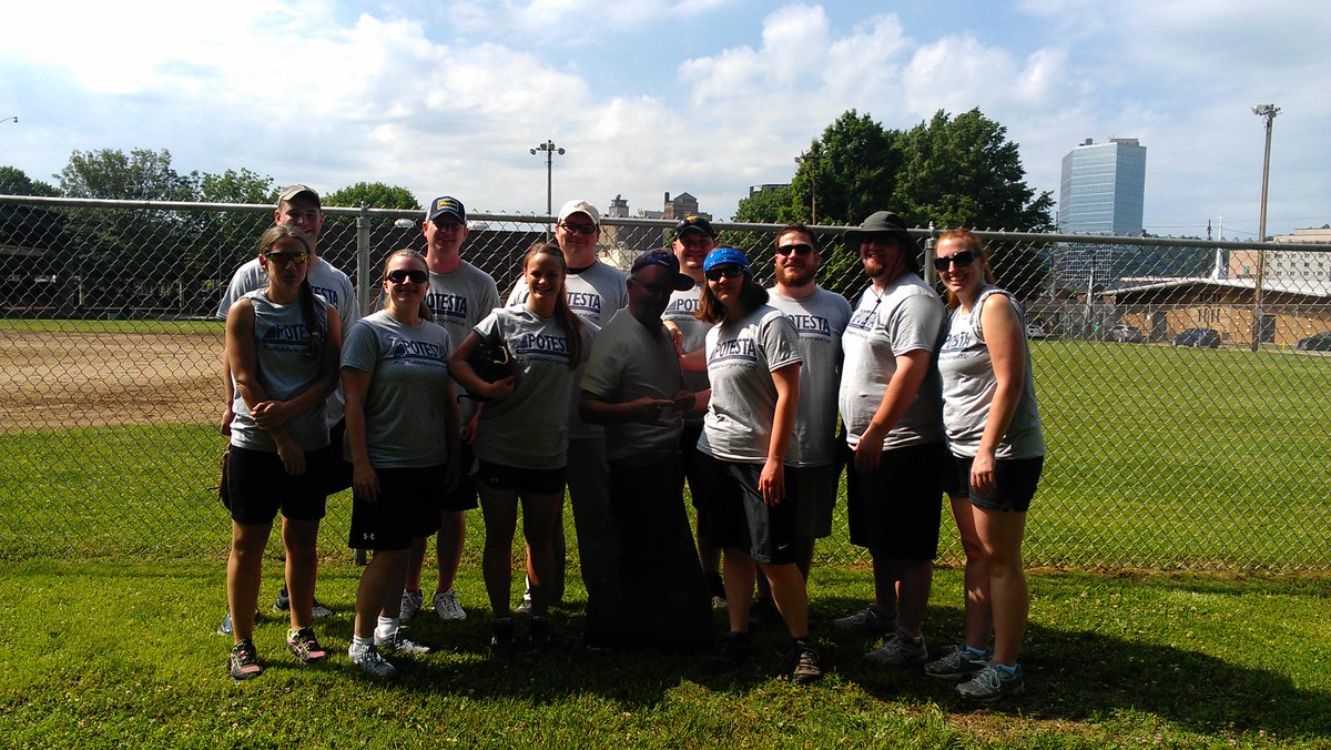 _POTESTA's tweet photo. POTESTA got 3rd place in Softball! Go POTESTA! #CoffeeWorkCorporateCup http://t.co/iStDA0sbnf