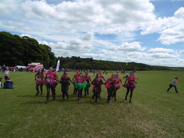 TYWGROUP's tweet photo. http://t.co/jsb0IYz5ez  bit muddy yesterday, but it was worth it 2 kick cancers BUTT. #RaceforLife #prettymuddy http://t.co/1Izps6OtBZ