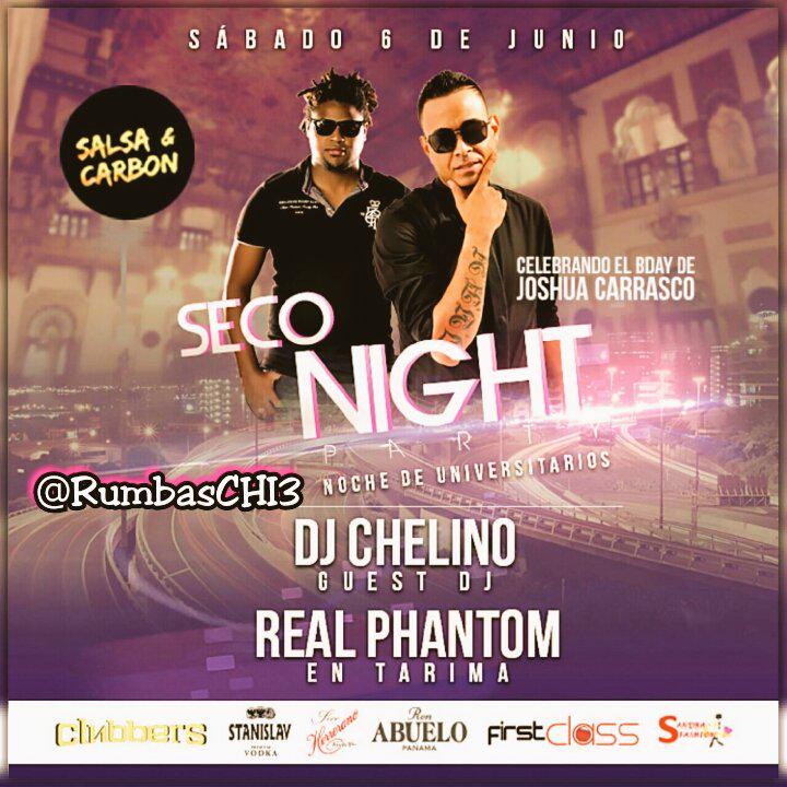 UNIVERSITY PARTY - SECO NIGHT Este Sábado 6Jun En @SalsaYCarbon PreVentas Al Ws 62197836 #CHITRE