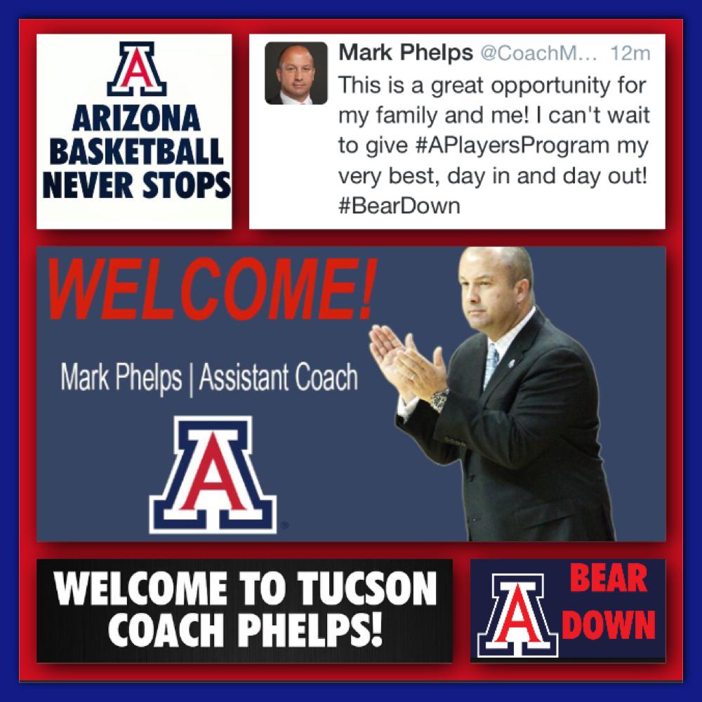 tcampos583's tweet image. 🐻⬇️ @coachmarkphelps #welcometotucson #ar1zona ❤️🏀💙