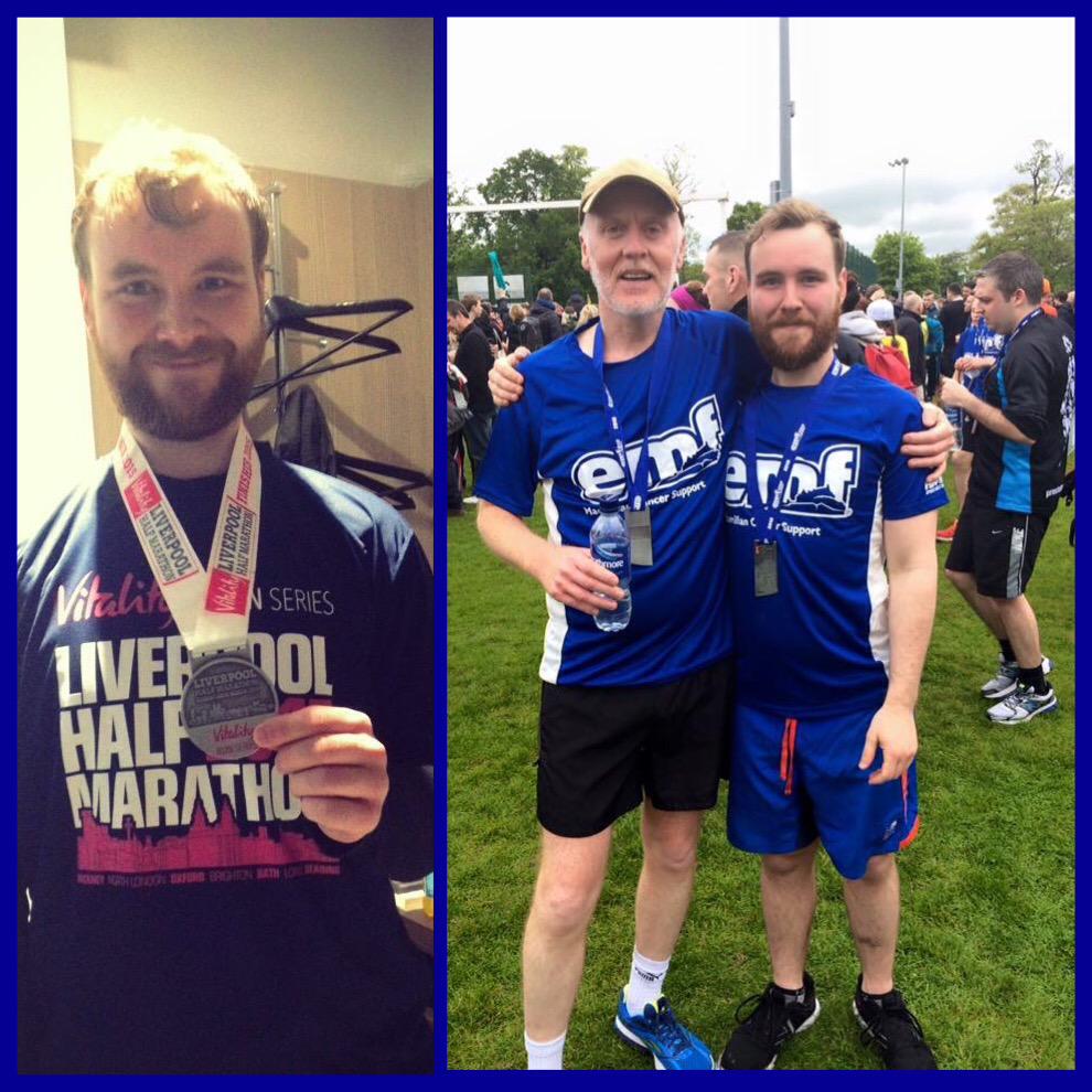 Very proud of @BenchTowel 2 marathons down, 2 to go! Striving to beat his personal best every time #goBen!!