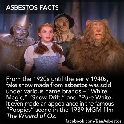 BanAsbestos's tweet photo. Special effects aren't worth the side-effects of #Asbestos exposure. #BanAsbestos http://t.co/XSL9YOLpGZ