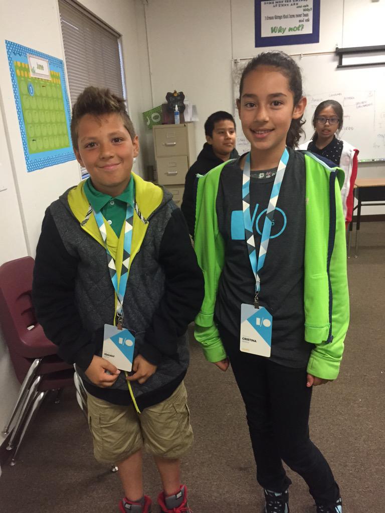 jellison23's tweet image. Still rocking out @Googleorg #GoogleIO2015 wear