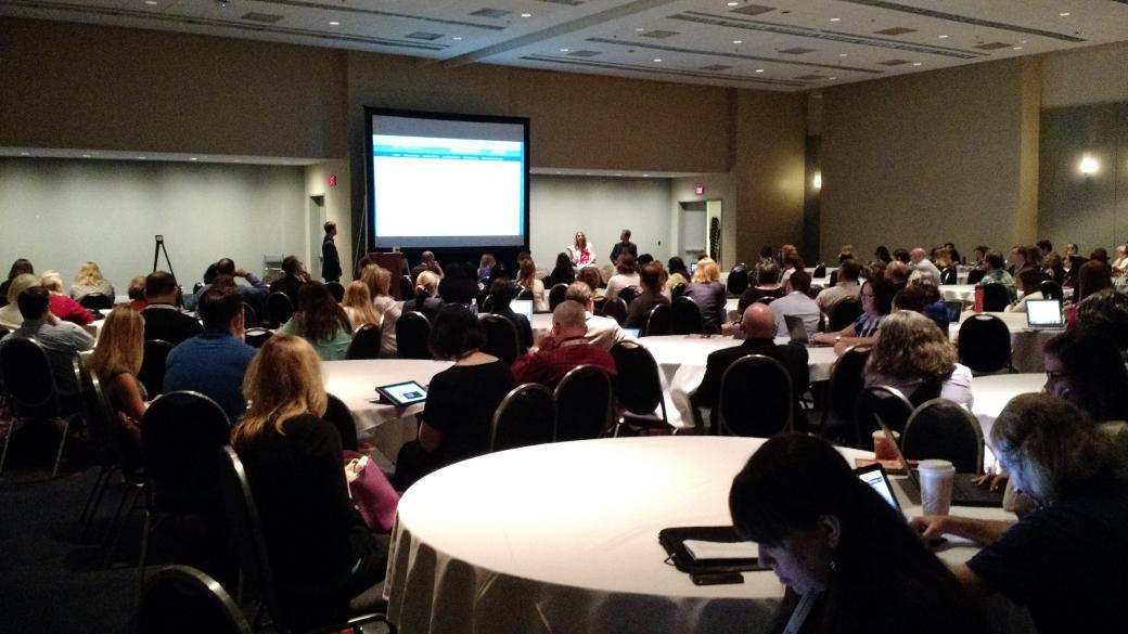 JackDempster's tweet photo. Enjoying @carriehd and @ATSDesigns present on Site Search at #mmcconf @networkATS http://t.co/NJ9N8If26f