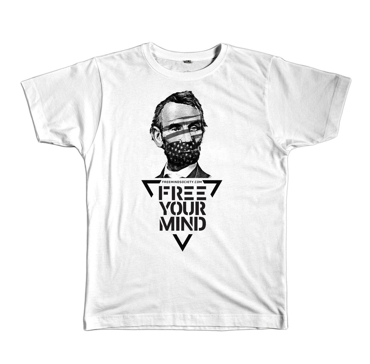 Toe_Slam's tweet image. ebay.com/itm/FYM-B-W-Se… FYM B&amp;amp;W Series - Abe #Lincoln #FreeMindSociety #BasicT #toeslam #charity #freedom