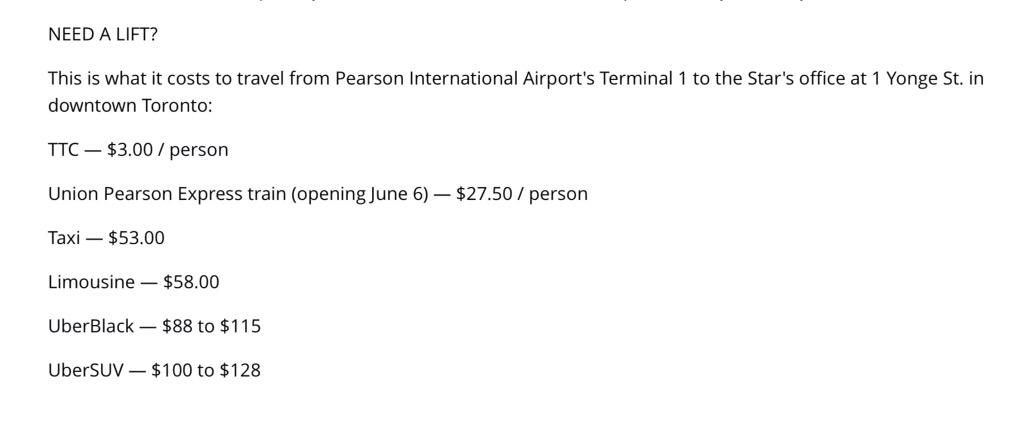 HarbourSquareTO's tweet image. Need a lift? #uberprotest