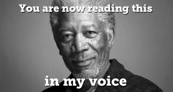 Happy birthday to one of my heroes: actor, narrator, philosopher, magician, and national treasure Morgan Freeman. 