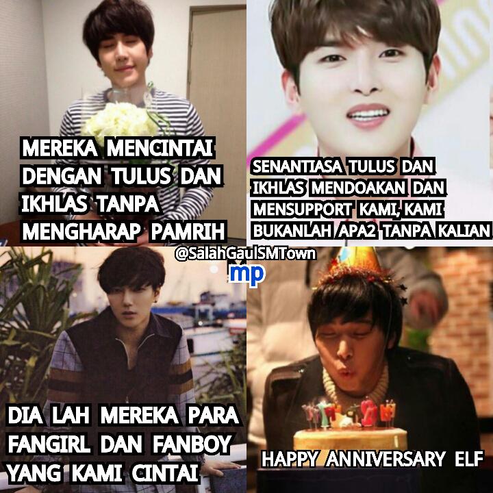 SalahGaulSMTown's tweet photo. Udah 9 tahun aja, ciee ELF happy anniversary #9YearsWithELF #Happy9thAnniversaryELF #HAPPYELFDAY http://t.co/5UxnuP0iDm