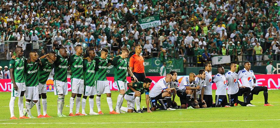 AguilaFutbol's tweet photo. Emocionante definición por penaltis que puso a @AsoDeporCali en la final. Crónica de #CALvsMIL http://t.co/UCITuPBcRO http://t.co/L2kKVkoNCO