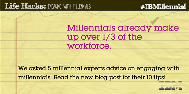 rjwissin's tweet photo. May's life hacks are here... #IBMillennials #NewWayToEngage http://t.co/rvLoeIOSyO http://t.co/vb7MitRSJ3