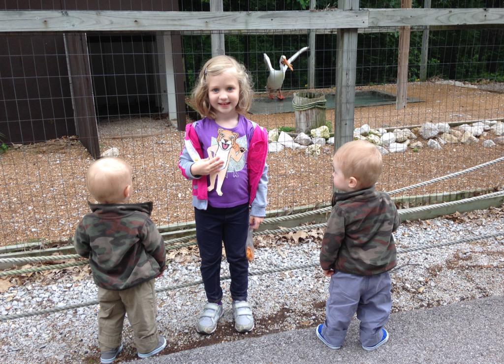 #FlatBob with the Fraziers at World Bird Sanctuary! <a href="/BarrettsElem/">Barretts Elementary</a>