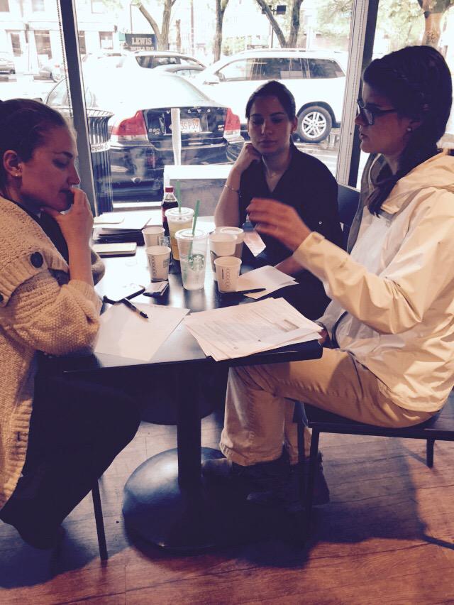 NorthEndKelly's tweet photo. Strategy and planning meeting with my awesome shift team. @adammodzelsbux http://t.co/H3qdG4FSCB