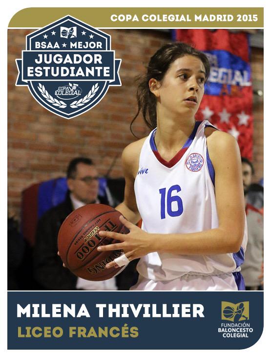 baloncestoliceo's tweet photo. Esta tarde @Milees_thiv recibirá el premio #MejorJugadorEstudiante de la @CopaColegial Todo un orgullo para nosotros http://t.co/pRnbse4lnH