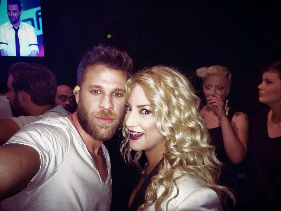 Backstage με <a href="/Tsachra/">Eva Tsachra</a> !!! #thevoicegr #teamstavento