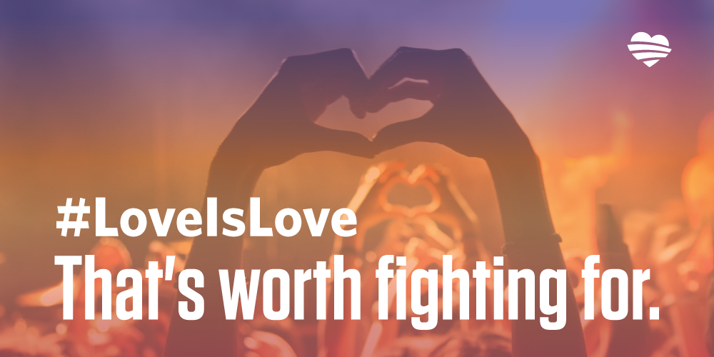 BarackObama's tweet photo. Happy Pride Month. #LoveIsLove http://t.co/cpbspiyr7e