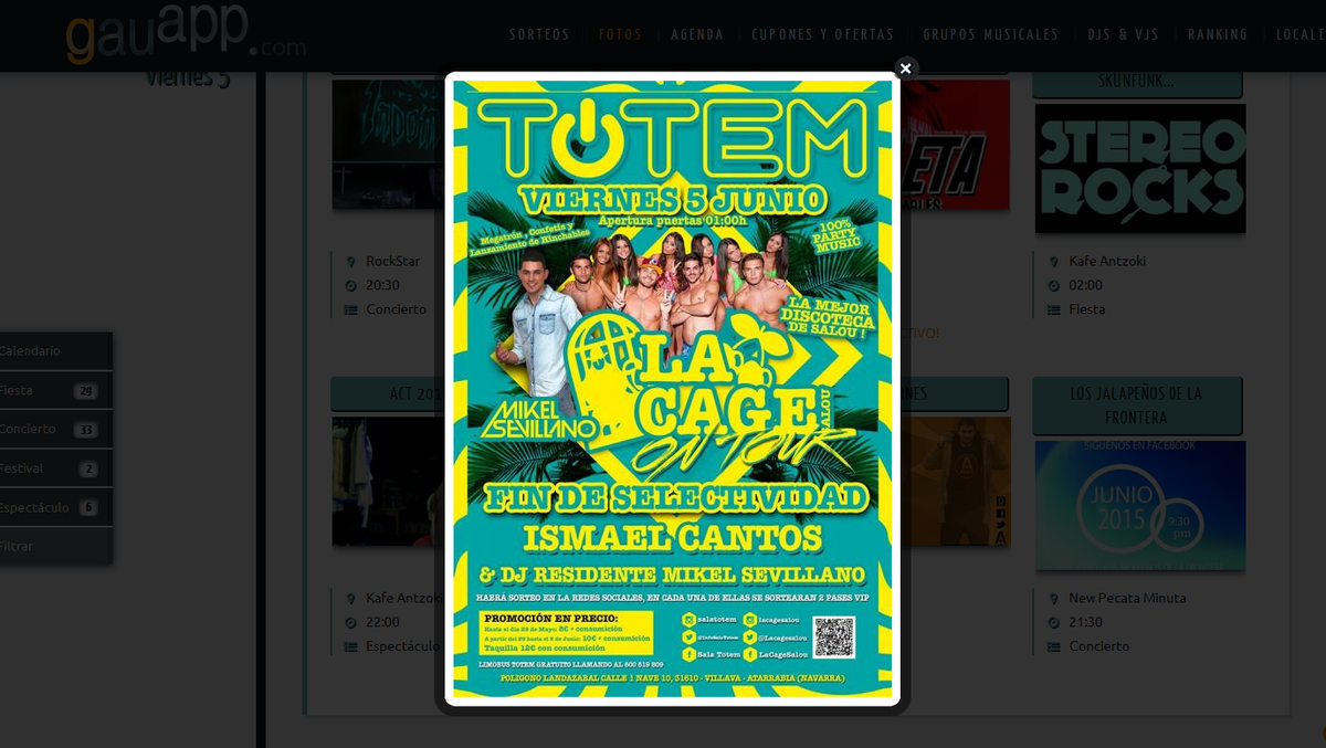 gauapp's tweet photo. Sorteamos 2 entradas DOBLES para la fiesta de @LACAGESALOU @MikelSevillano @IsmaelCantos  @BoxElectronica!RT&amp;FOLLOW! http://t.co/xlL5ZUzvhV