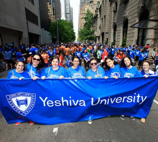 YUNews's tweet photo. Yeshiva University students &amp; alumni reign at @CelebrateIsrael Parade http://t.co/9SGHljMVJu http://t.co/lJe8MN1xBh