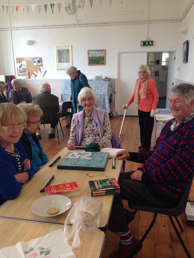 SBCaring's tweet photo. We had such a lovely time today at our #coffeemorning great to see everyone concentrating so hard at #Scrabble http://t.co/XsTD0kgchv