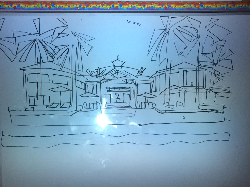 <a href="/UptergrovePS/">Uptergrove PS</a> noticing shapes in the real world! #Grade5 #Artwork #Abstract seeing the world in different ways!