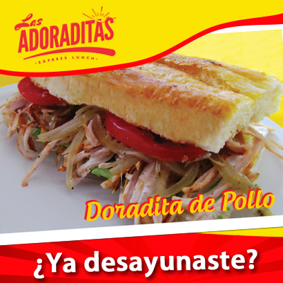 ¿Ya probaste nuestra Adoradita de pollo?
