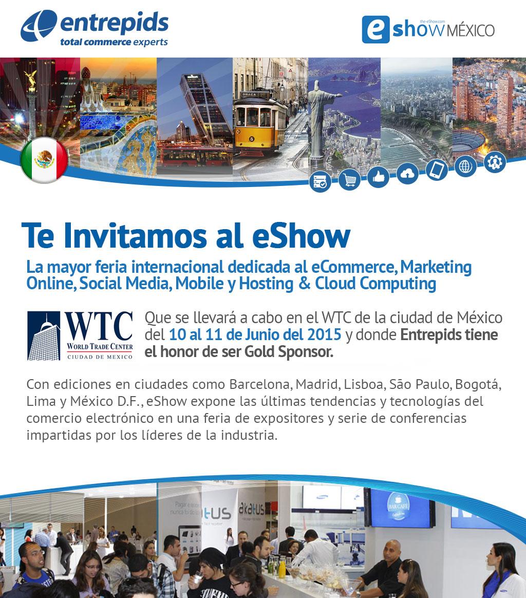 Visítanos en el @eshowmx en el <a href="/WTC_Mexico/">WTC México</a> de la ciudad de México del 10 al 11 de Junio del 2015