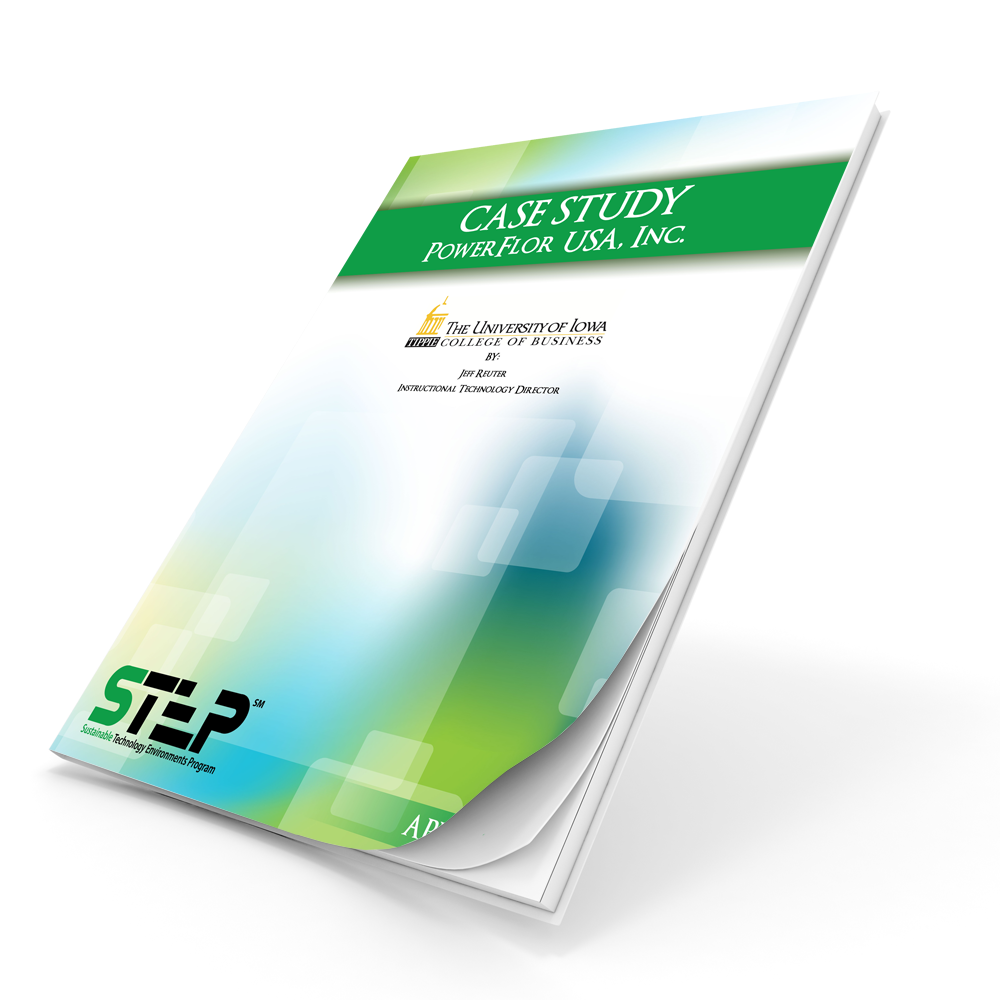 STEPFoundation's tweet photo. Case Study:  PowerFlor USA, Inc. and The University of Iowa http://t.co/jKFuGjFfIt #Sustainable #Technology http://t.co/esWgmAE9wq