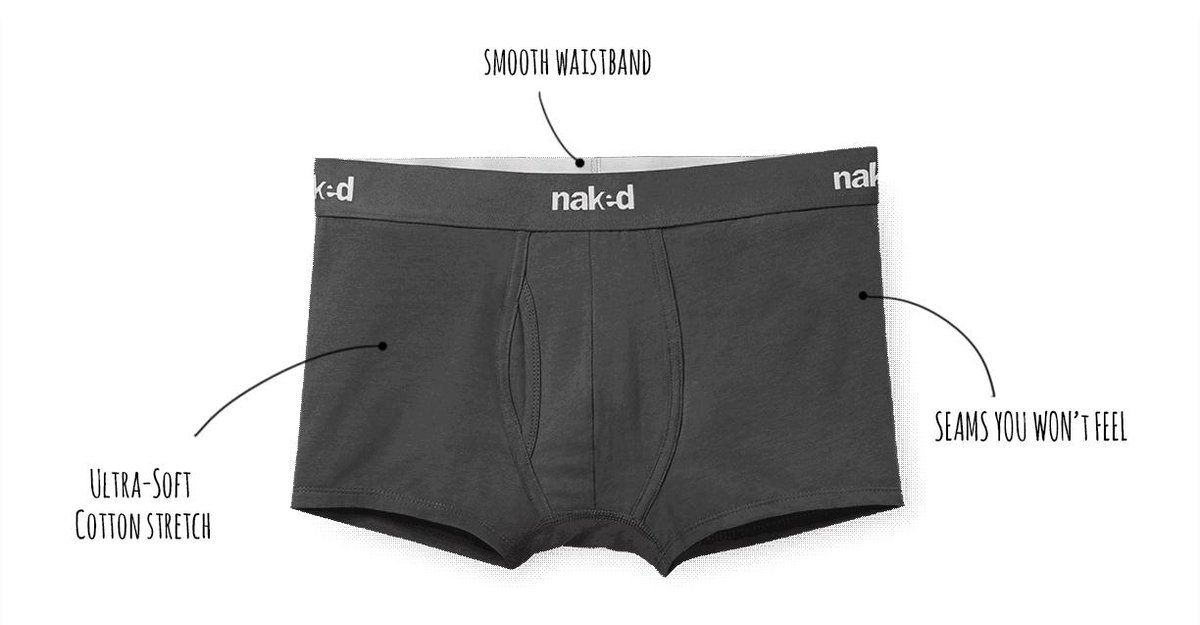 Naked Underwear on Twitter "Seams you won't feel, a waistband designed