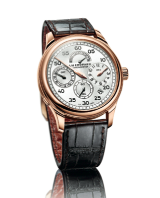 ChronosMagazine's tweet image. #Chopard’s L.U.C Regulator honors regulator clocks, once used to standardize #wristwatch time. hubs.ly/y0RVwt0