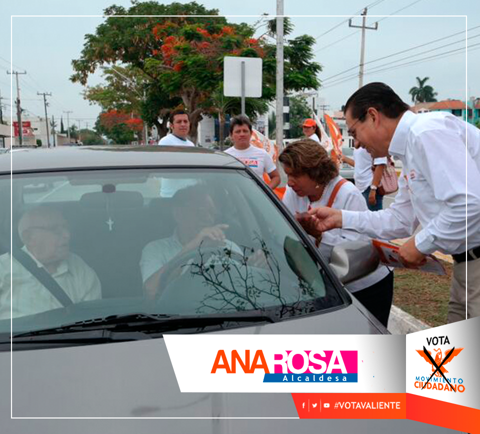 anarosapayan's tweet photo. Seguimos sumando más valientes en Prolongación de Paseo Montejo. Este domingo 7 de junio haremos historia en #Mérida http://t.co/fbSrBnFr8L