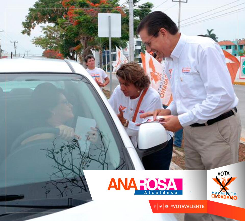 anarosapayan's tweet photo. Seguimos sumando más valientes en Prolongación de Paseo Montejo. Este domingo 7 de junio haremos historia en #Mérida http://t.co/fbSrBnFr8L
