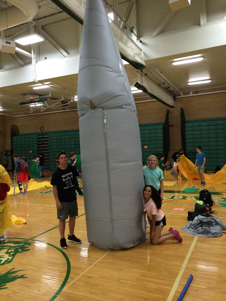 mrwillford's tweet photo. @cat_mcnabb great inflatable.  Nice adjustments.  #mvhsgeo #mvhsinflate http://t.co/juNerqLg5k