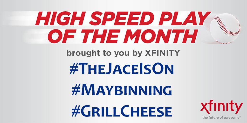 Braves's tweet photo. Vote your #HighSpeedPlay of the Month using your favorite hashtag for chance to win a prize! http://t.co/F0OCTmUMZR http://t.co/UeUerXFDnh