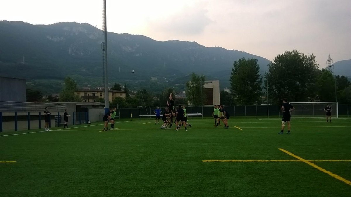 Scotland U20 captain's run in the scenic surroundings of Boticino. Team to play NZ to be announced very shortly...