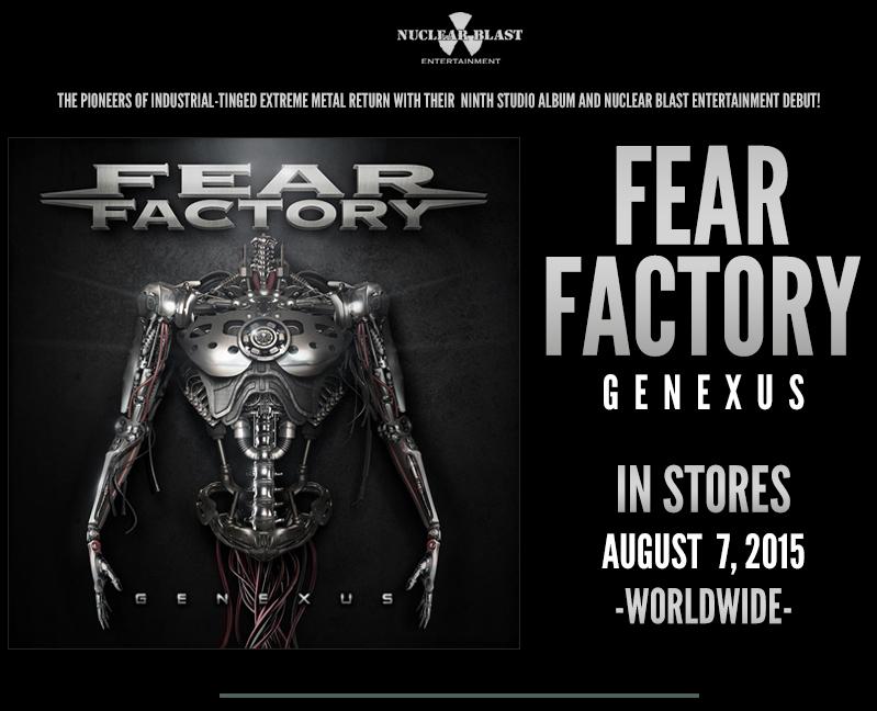 New @Fear_Factory album #Genexus out Aug 7! Sign up to <a href="/nuclearblastusa/">Nuclear Blast USA</a>'s newsletter for info! bit.ly/ff-genexus-sub…