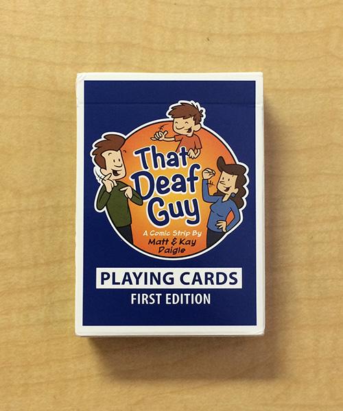 handsay's tweet image. That Deaf Guy: Playing Cards is now available at Handsay.com. Check it out! -bit.ly/1GgQtfK -