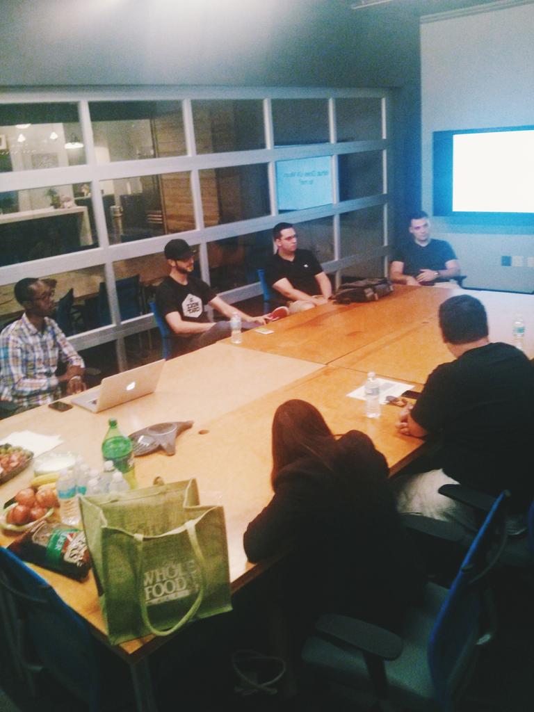 sevenality's tweet photo. We are live at the #UXOrlando meetup! http://t.co/s4qNByVuZ5