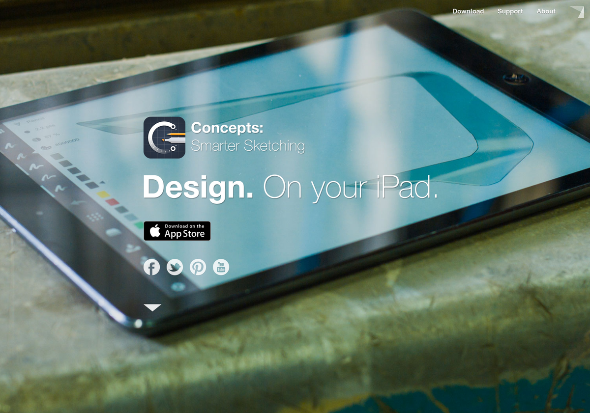 ProductHunt's tweet photo. Concepts: A smarter sketching, design and visual thinking app for iPad http://t.co/zlniPiPQeg via @_benmerrill http://t.co/6FFEzggFHj
