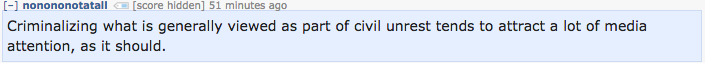 RedditProp's tweet photo. Regarding throwing rocks at moving cars in #Israel, pro-#Palestine individual claims it is "civil unrest". http://t.co/LgkkW6f2Et