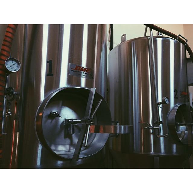 We're a Brewhouse, so our beer is brewed right here. #VillageBrews