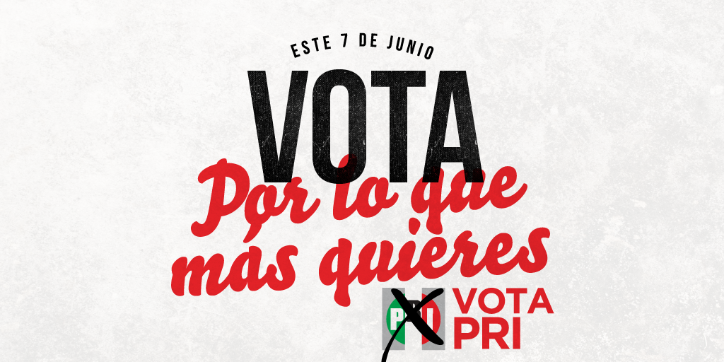 PRI_Nacional's tweet photo. Vota por lo que más quieres, ¡#VotaPRI! #TransformandoMx. http://t.co/ZJNJrrHWQj