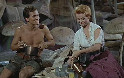 Happy birthday Pat Boone, 81 today: with Arlene Dahl in Journey to the Center of the Earth 