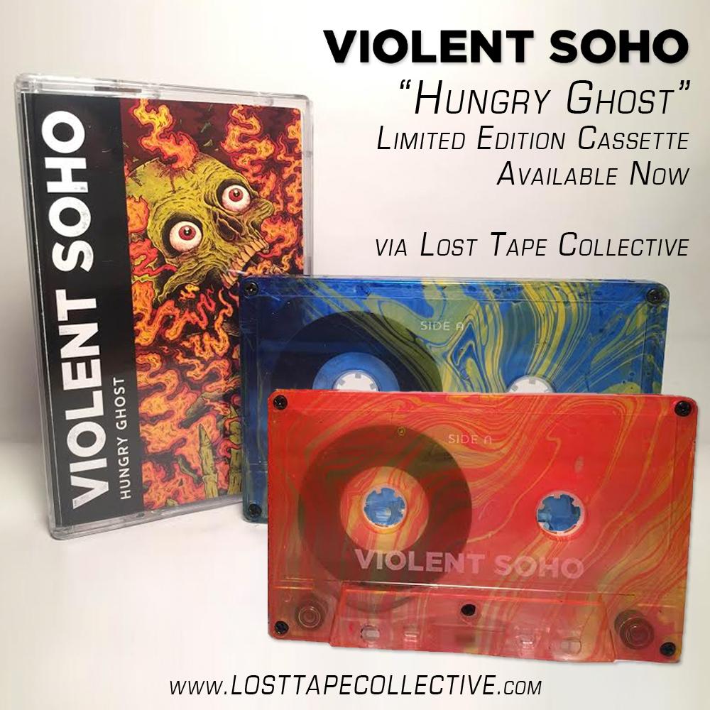 SideOneDummy's tweet photo. Our friends at @LostTape have two LIMITED colors of @violentsoho on cassette!  http://t.co/gpI9QukboD http://t.co/q2BcGyKBmF
