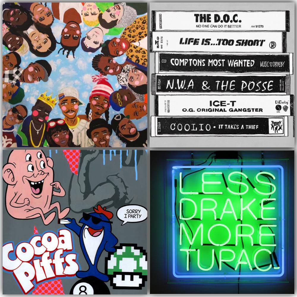 subliminal_art's tweet image. #subliminalprojects X @guerrerogallery. #ItsABeautifulDayIGuess opens 7/18.  #guerrerogallery #SF #LA #moretupac