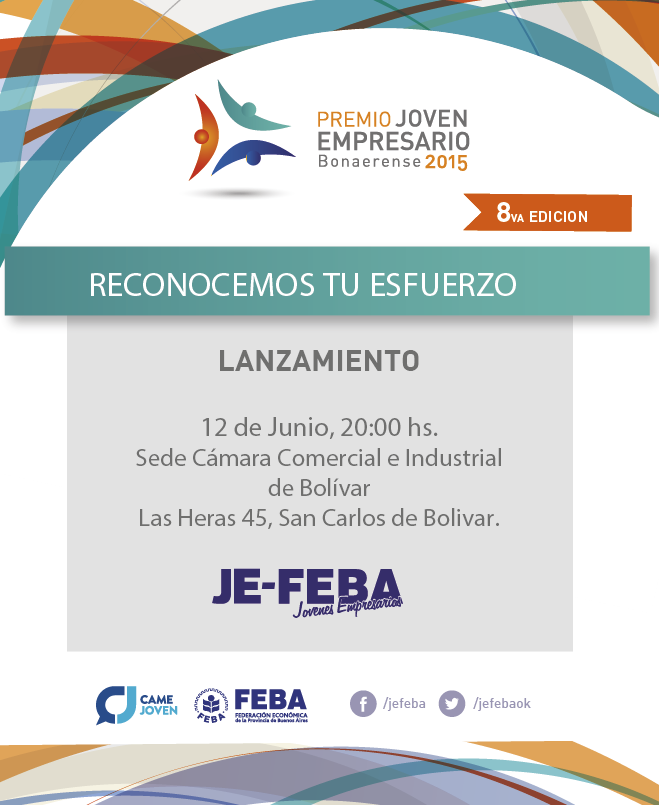 JEFEBAOk's tweet photo. FALTA MUY POCO lanzamiento #PremioJovenEmpresarioBonaerense 2015 http://t.co/5iQr9WV88E